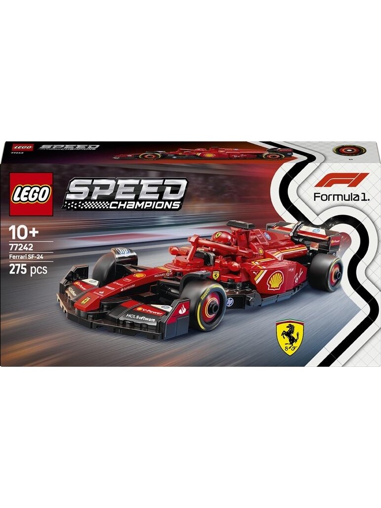LEGO® Ferrari SF-24 F1® Race Car 77242, 275 vnt.