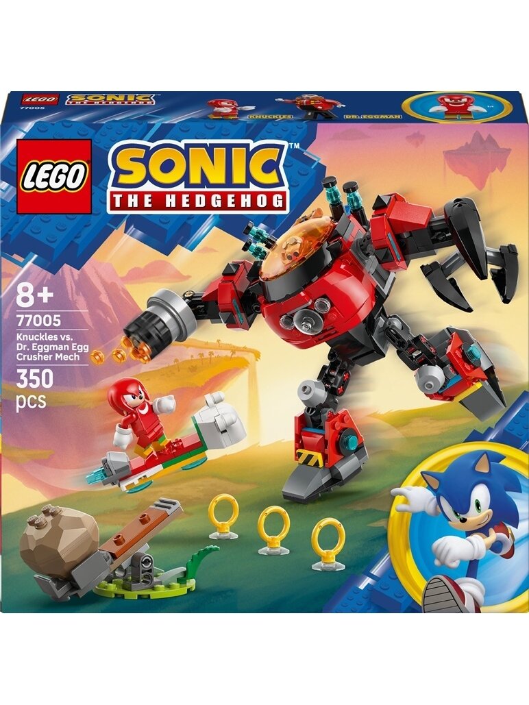 LEGO® Sonic Knuckles vs. Dr. Eggman Egg Crusher Mech