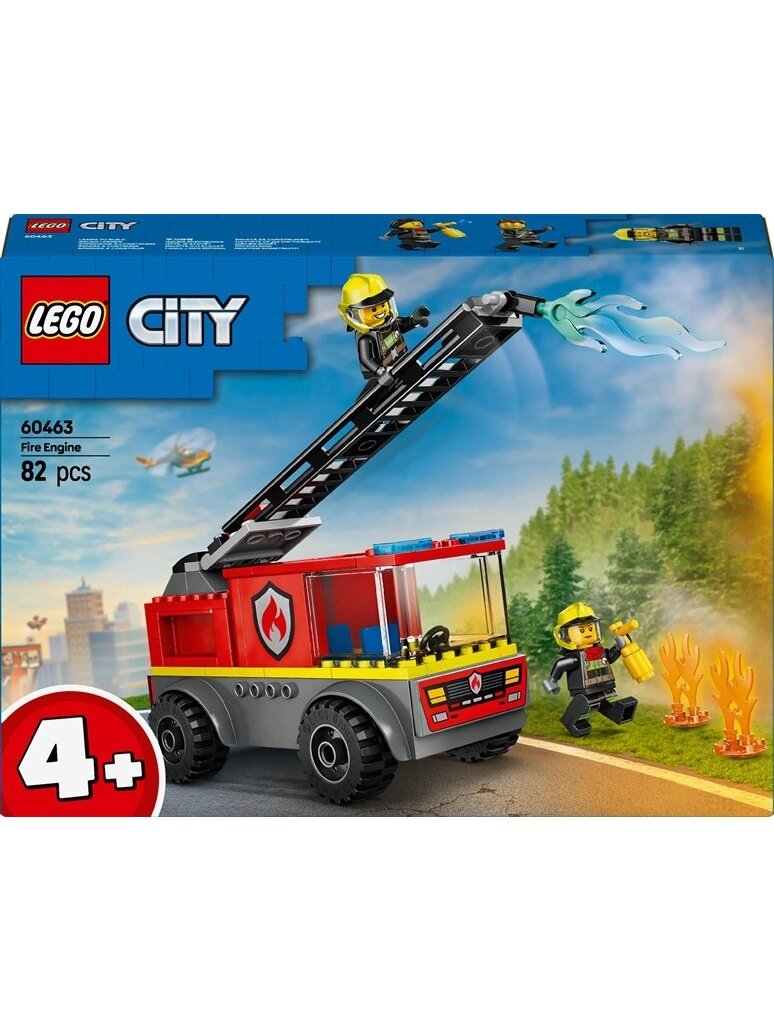 LEGO® City Fire Engine with Ladder 60463, 82 vnt.