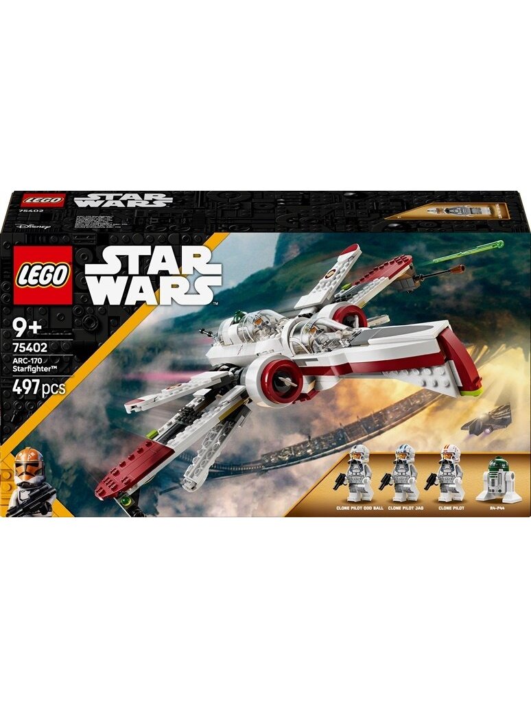 LEGO® Star Wars ARC-170 Starfighter™, 497 vnt. LEGO® Star Wars ARC-170 Starfighter™, 497 vnt.