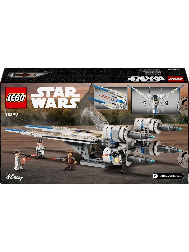 LEGO® Star Wars Rebel U-Wing Starfighter™ 75399, 594 pcs 1 LEGO® Star Wars Rebel U-Wing Starfighter™ 75399, 594 pcs 1