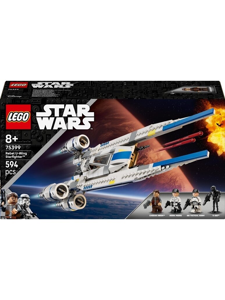 LEGO® Star Wars Rebel U-Wing Starfighter™ 75399, 594 pcs