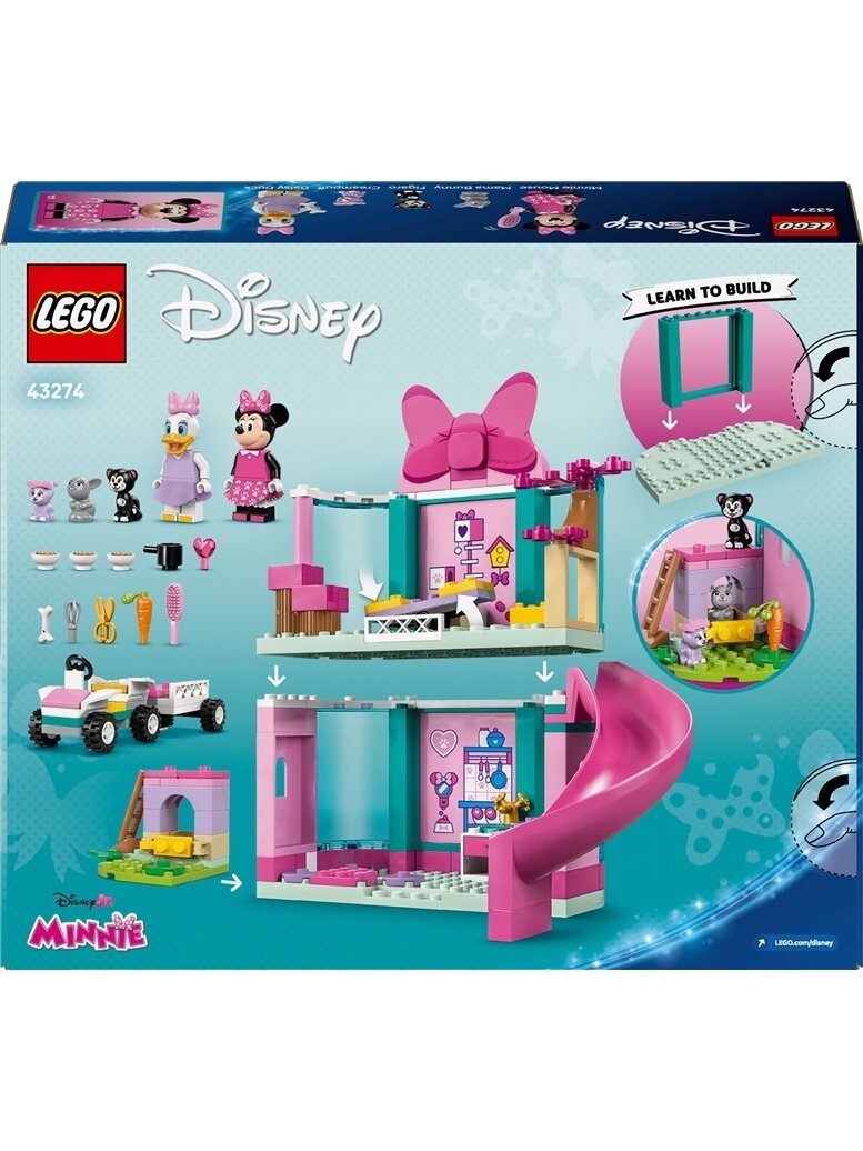 LEGO® Mickey & Friends Minnie's Pet Hotel 43274, 161 pcs 1 LEGO® Mickey & Friends Minnie's Pet Hotel 43274, 161 pcs 1