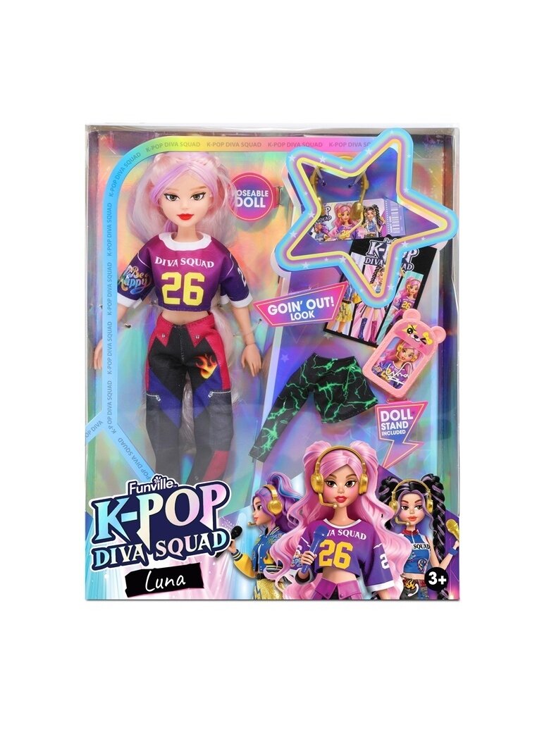 LĖLĖ K-POP DIVA SQUAD 29CM 2