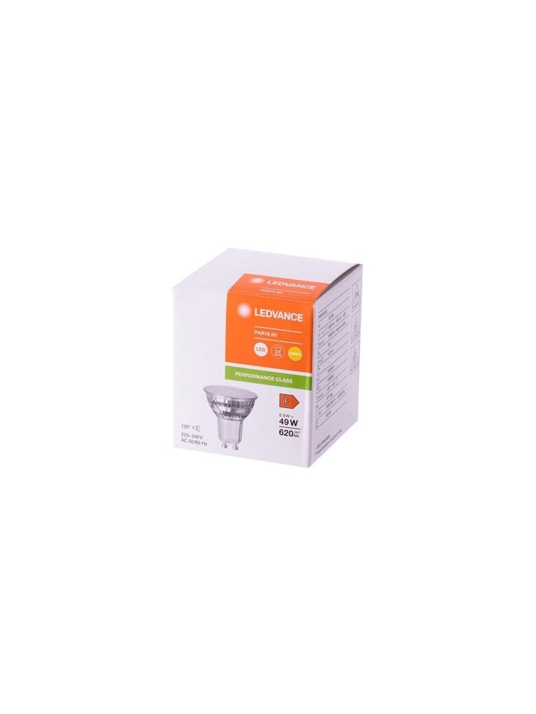 LED lemputė Ledvance LED, T8, 3000 °K, GU10, 6.9 W, 620 lm 1 LED lemputė Ledvance LED, T8, 3000 °K, GU10, 6.9 W, 620 lm 1