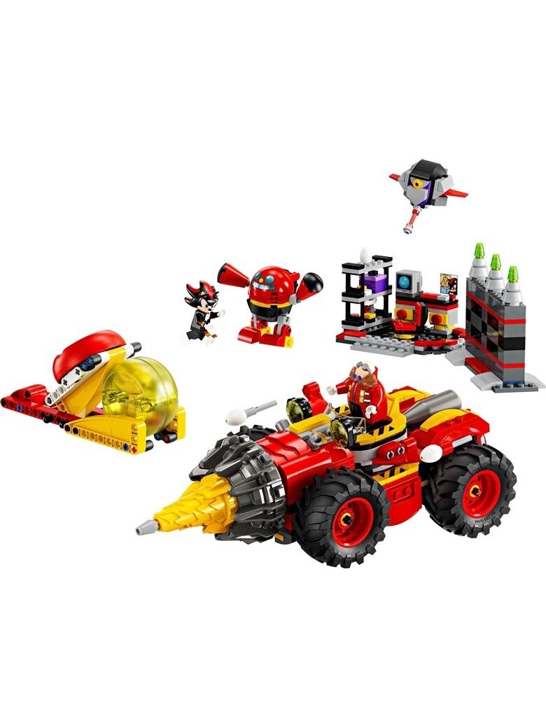 LEGO® Sonic The Hedgehog™ Super Sonic prieš Egg Drillster 2 LEGO® Sonic The Hedgehog™ Super Sonic prieš Egg Drillster 2