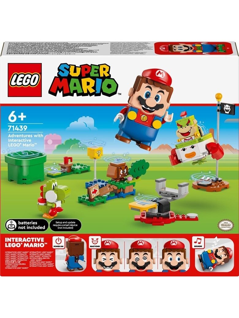 LEGO® Super Mario Nuotykiai su interaktyviu Mario 71439