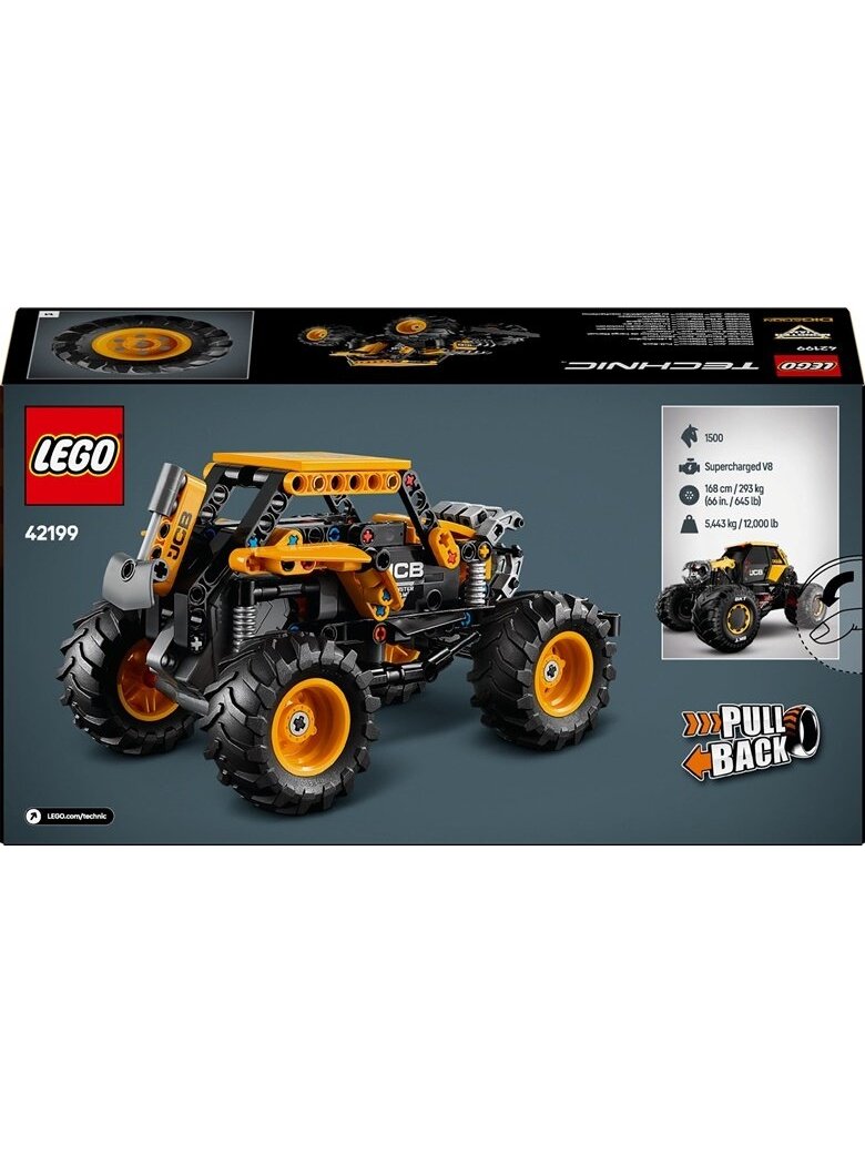 LEGO® Technic Monster Jam™ DIGatron™ Pull-Back, 218 vnt. 1 LEGO® Technic Monster Jam™ DIGatron™ Pull-Back, 218 vnt. 1