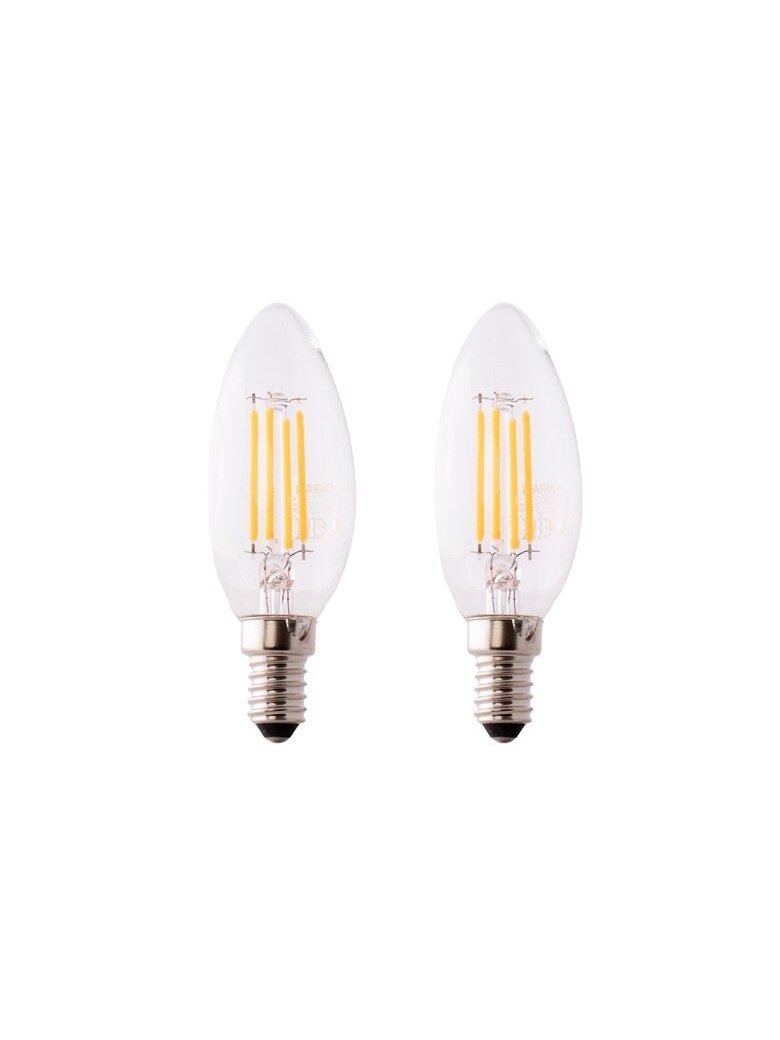 Lemputė Osram LED, B40, šiltai balta, E14, 4 W, 470 lm