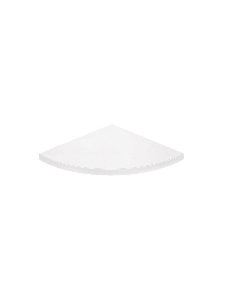 Lentyna DOLLE LITE CORNER, balta, 30×30×1,9 cm Lentyna DOLLE LITE CORNER, balta, 30×30×1,9 cm