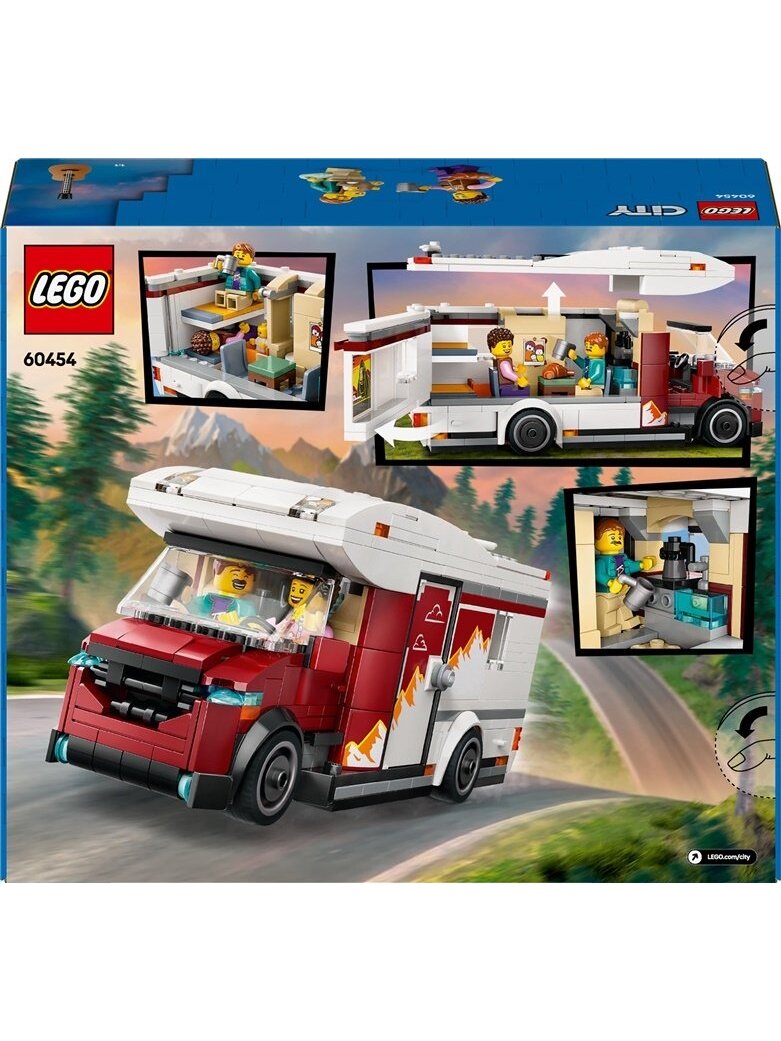 LEGO® City Holiday Adventure Camper Van, 385 vnt. 1 LEGO® City Holiday Adventure Camper Van, 385 vnt. 1