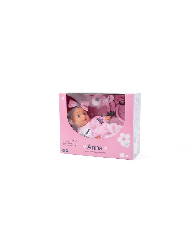 Lėlė - kūdikis Bo Anna BD1374ML, 40 cm 2