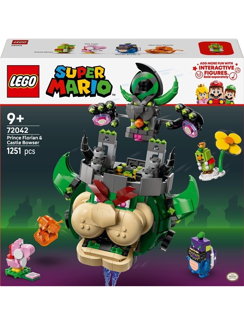 LEGO® Super Mario Prince Florian & Castle Bowser 72042