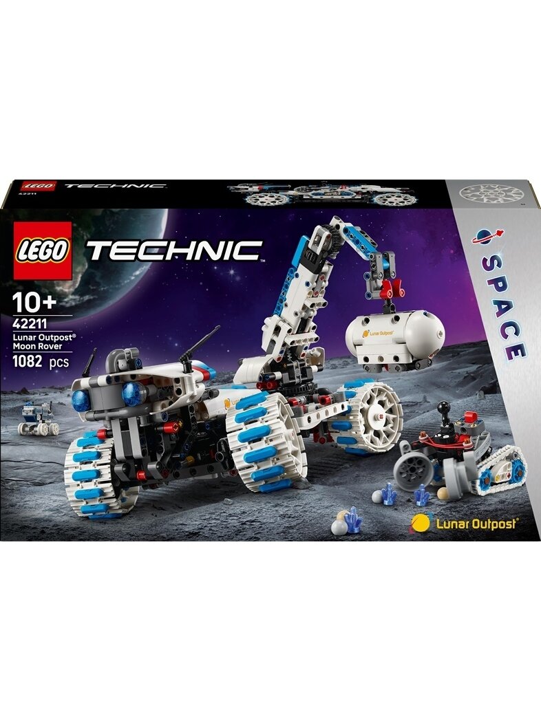 LEGO® Technic Lunar Outpost® Moon Rover Space Vehicle 42211