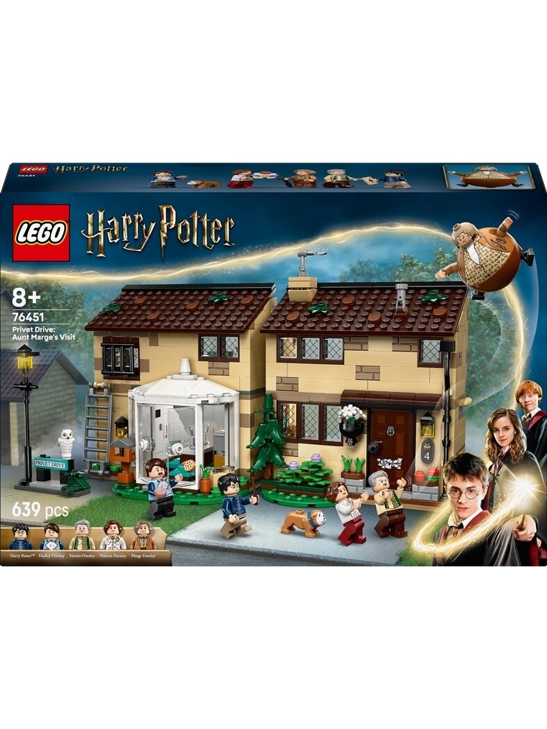 LEGO® Harry Potter Privet Drive: Aunt Marge's Visit, 639 pcs LEGO® Harry Potter Privet Drive: Aunt Marge's Visit, 639 pcs