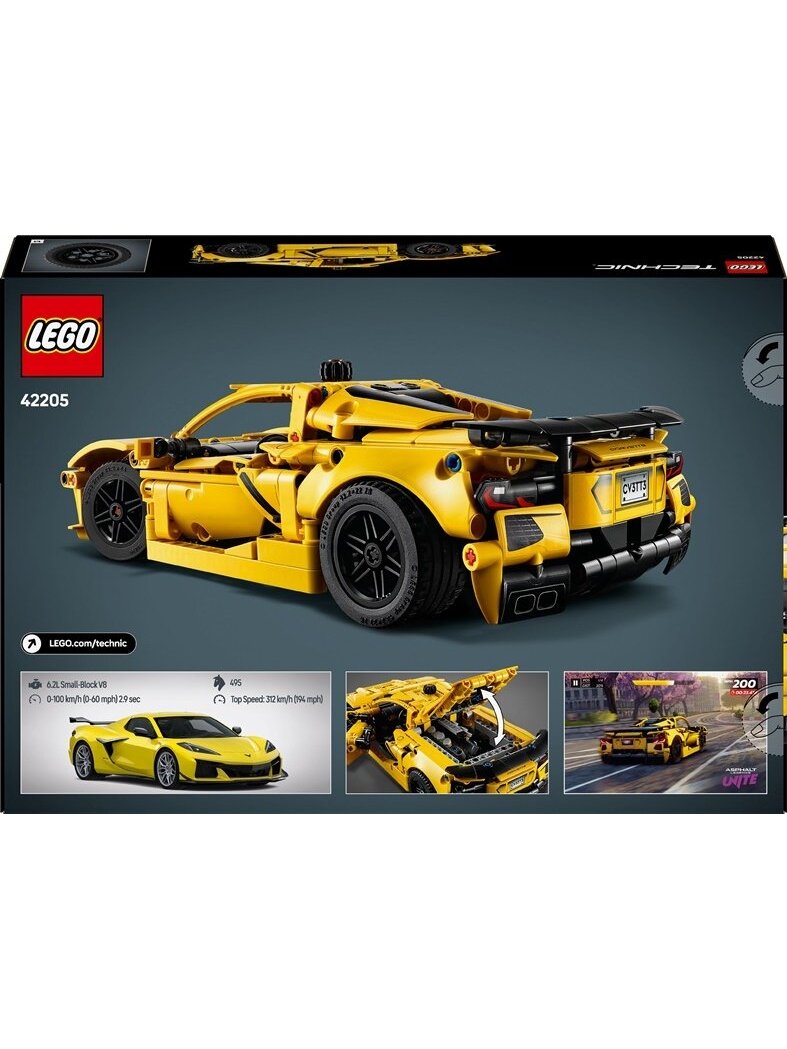 LEGO® Technic Chevrolet Corvette Stingray 42205, 732 vnt. 1 LEGO® Technic Chevrolet Corvette Stingray 42205, 732 vnt. 1
