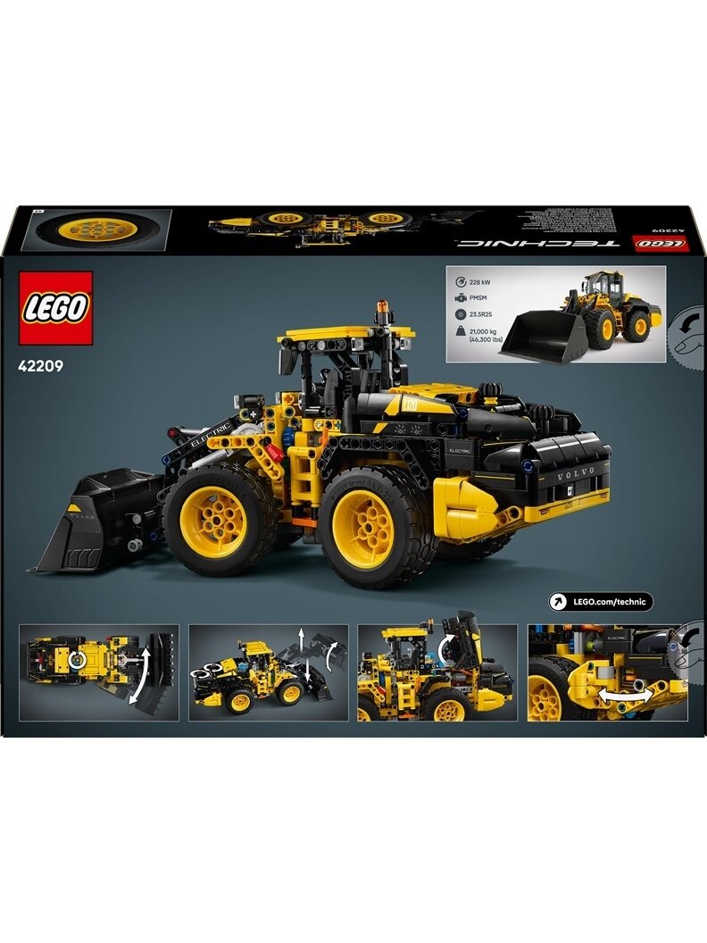 LEGO® Technic Krautuvas Volvo L120 Electric 42209, 973 vnt. 1