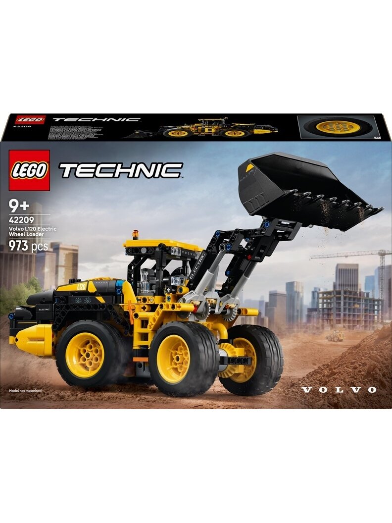 LEGO® Technic Krautuvas Volvo L120 Electric 42209, 973 vnt.