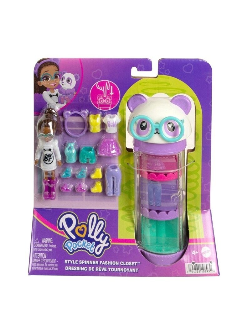 Lėlių rinkinys Polly Pocket HWP04, 22.5 cm Lėlių rinkinys Polly Pocket HWP04, 22.5 cm