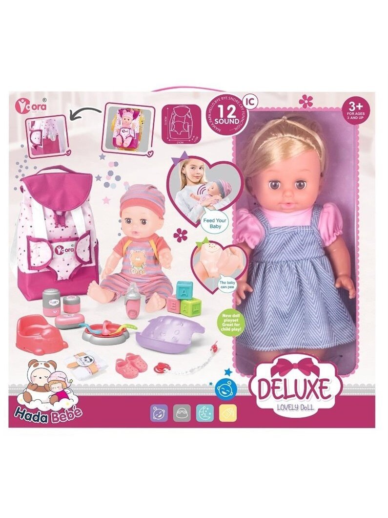 Lėlė - kūdikis Lovely Doll WZB8801-8, 36 cm 1 Lėlė - kūdikis Lovely Doll WZB8801-8, 36 cm 1