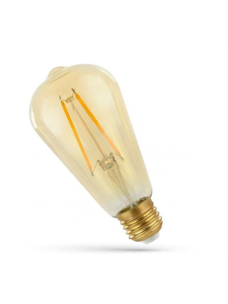 LEMPUTĖ LED E27 ST58 4.9W 2400K 490LM AMB 2