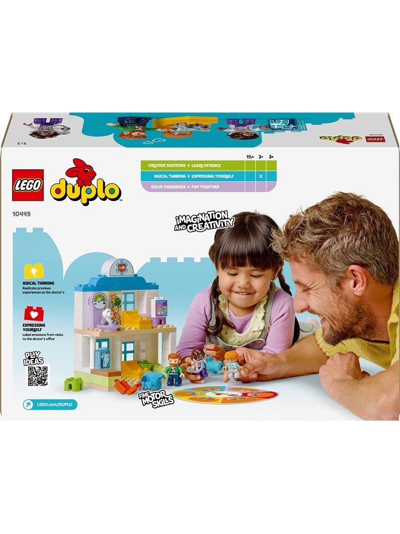 LEGO® Duplo First Time: Visit to the Doctor 10449, 65 vnt. 1