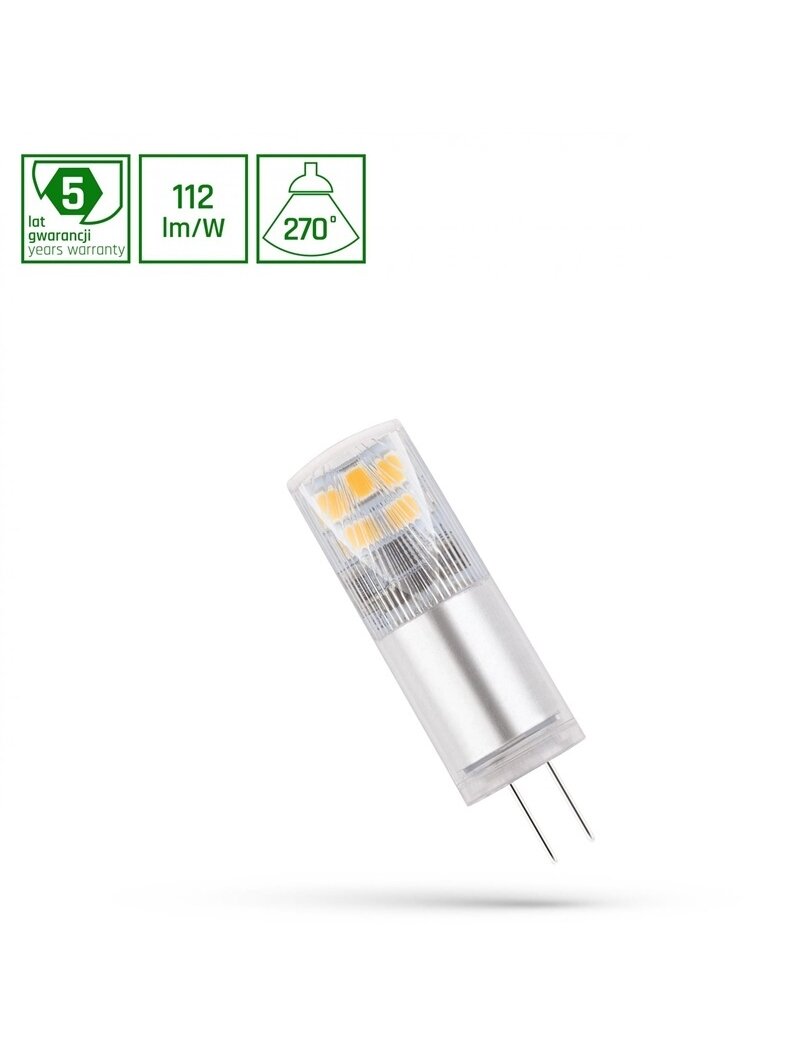 Lemputė LED Spectrum G4, 2.5W, 280LM, 4000K 1