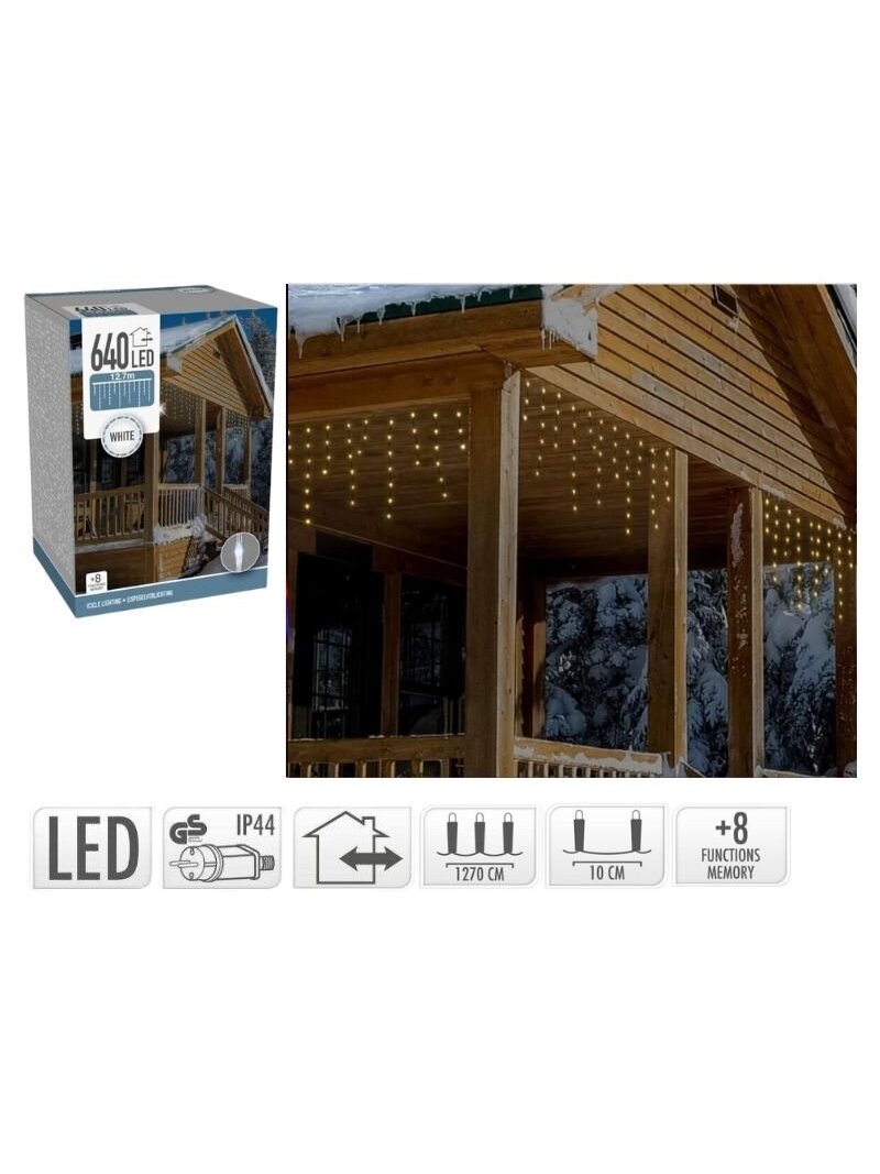 LED girlianda TRANSPARENT WW-640