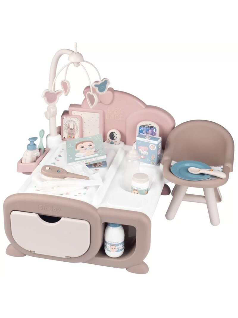 Lėlės Kūdikio Priežiūros Rinkinys SMOBY Baby Nurse su 19 priedų 3
