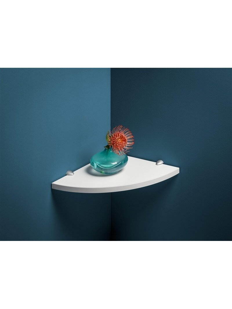 Lentyna DOLLE LITE CORNER, balta, 30×30×1,9 cm 2