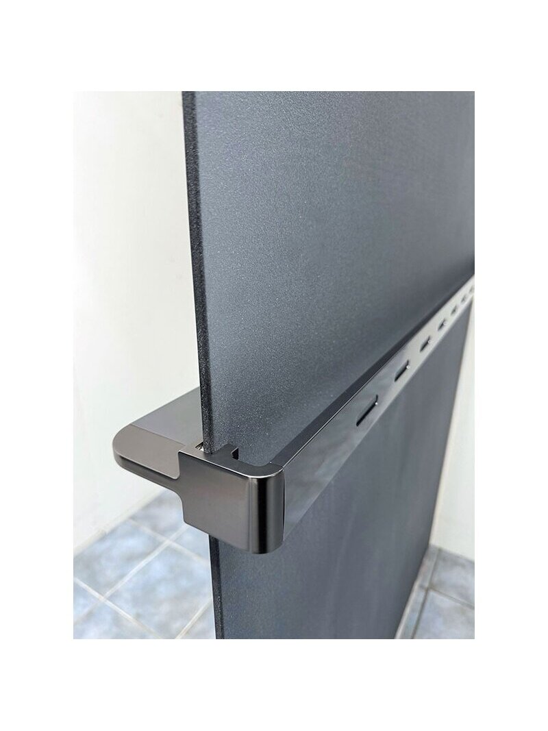 Lentynėlė dušo sienelei RAVENA Gun Grey 3 Lentynėlė dušo sienelei RAVENA Gun Grey 3