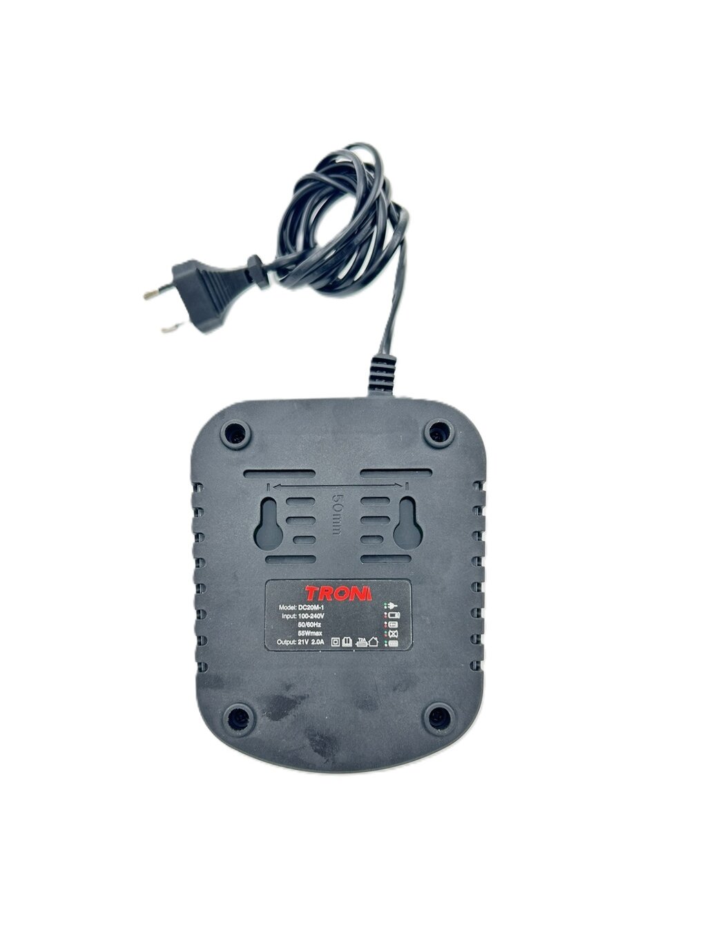 ⬡ Li-Ion įkroviklis TROM 20V akumuliatoriui (DC20M1T)