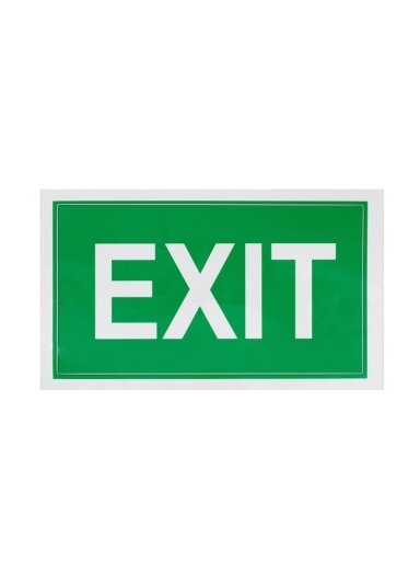Lipdukas exit 100x180mm