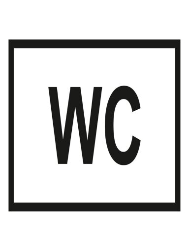Lipdukas wc 120x120mm