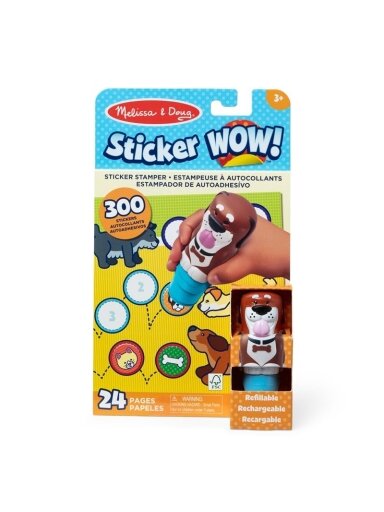 Lipdukų ir štampų rinkinys Melissa & Doug, 0.126 g