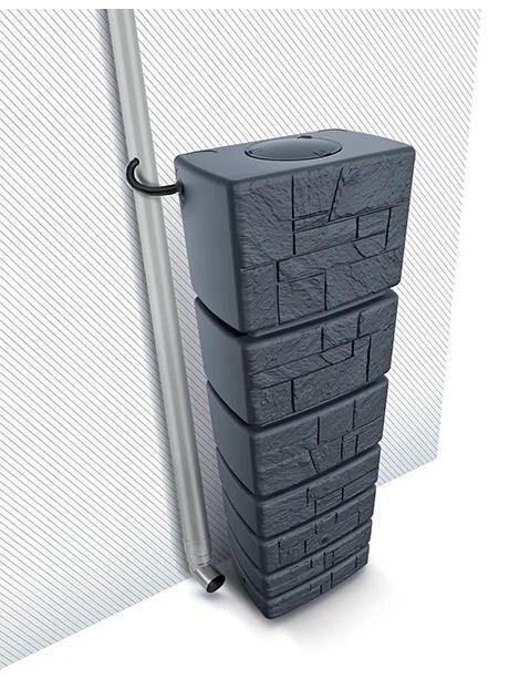 Lietaus vandens rezervuaras Prosperplast, 500 l 1 Lietaus vandens rezervuaras Prosperplast, 500 l 1