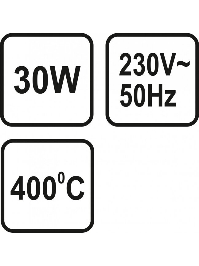 Lituoklis - pirografas medienai 30W Lund | 400°C 3 Lituoklis - pirografas medienai 30W Lund | 400°C 3
