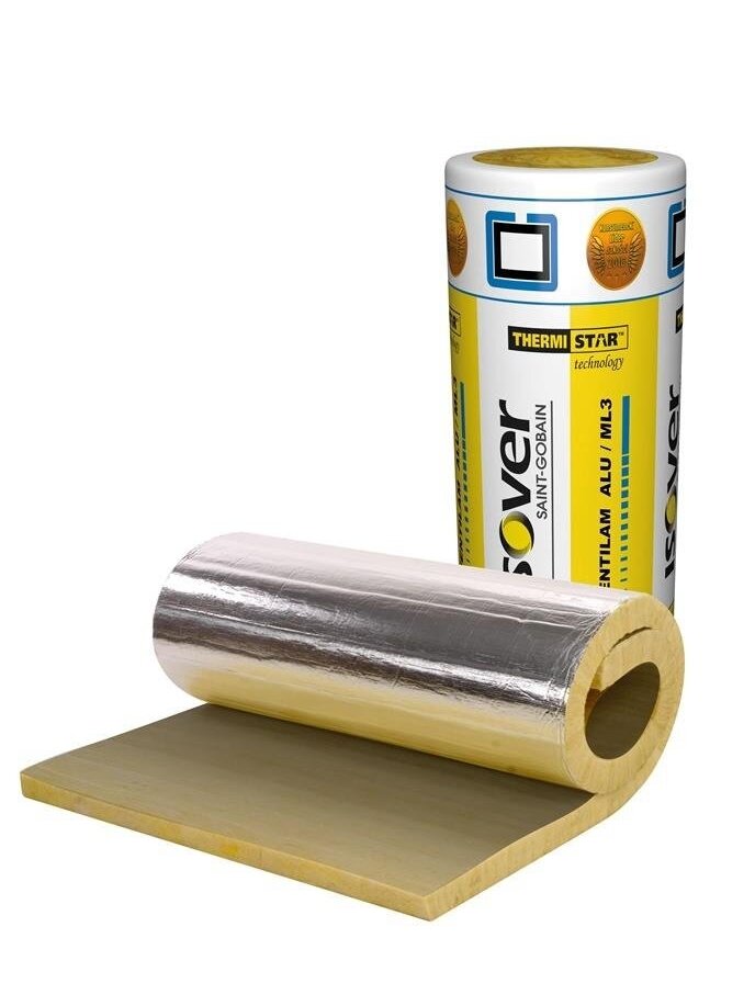 Lipnus demblys, Isover, ML-3Plus Alu, 3x100x800 cm