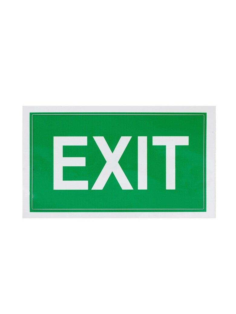 Lipdukas exit 100x180mm Lipdukas exit 100x180mm