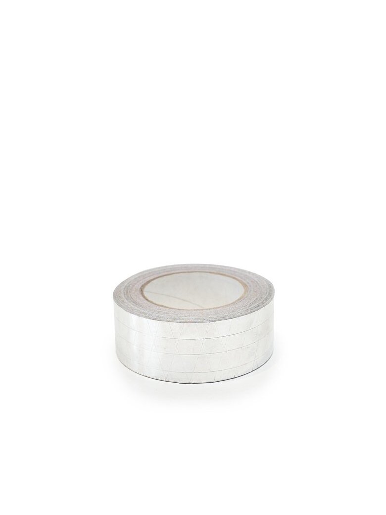 Lipni armuota aliumininė juosta, 25 m x 75 mm 2 Lipni armuota aliumininė juosta, 25 m x 75 mm 2