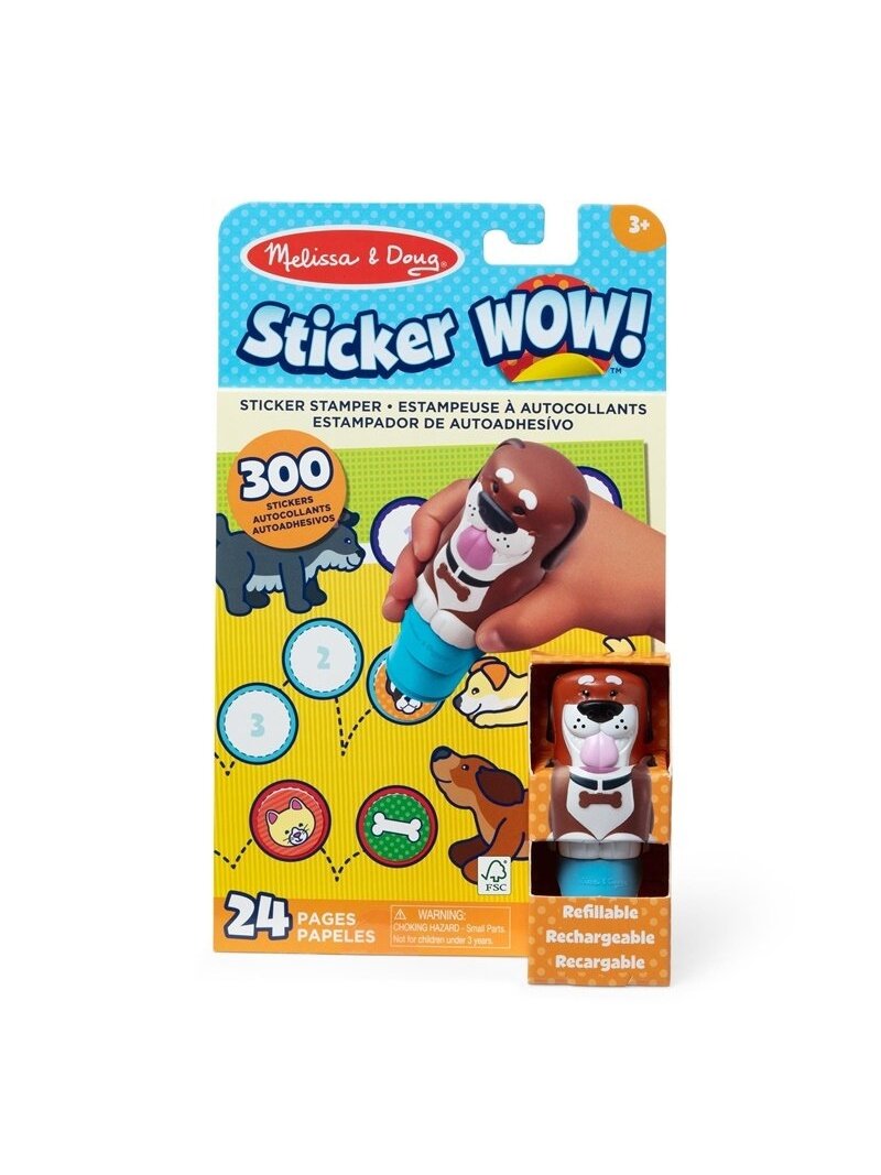 Lipdukų ir štampų rinkinys Melissa & Doug, 0.126 g