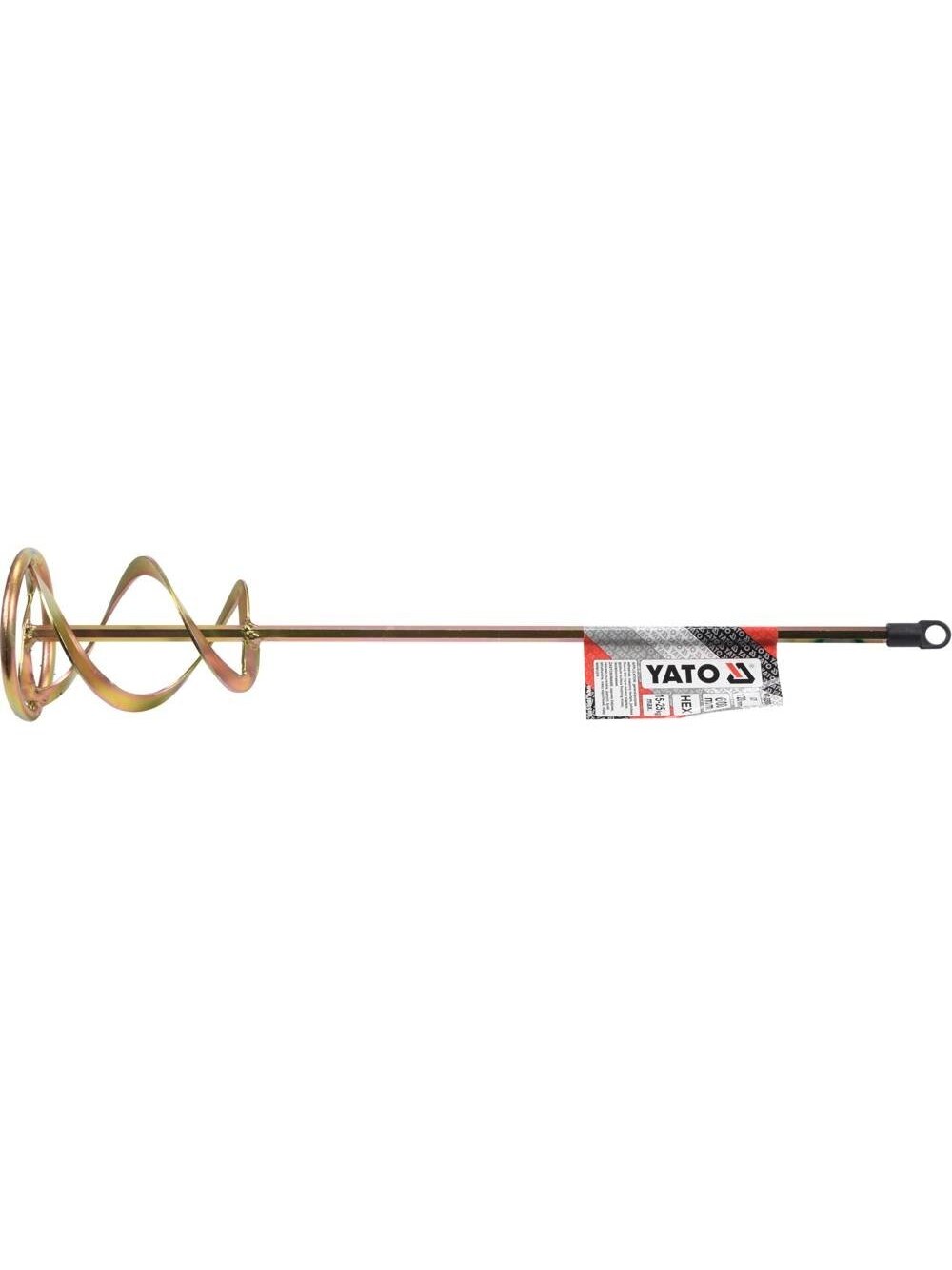 Maišytuvas klijams-tinkui Yato | 15-25kg, d-120mm, L-600mm Hex Maišytuvas klijams-tinkui Yato | 15-25kg, d-120mm, L-600mm Hex