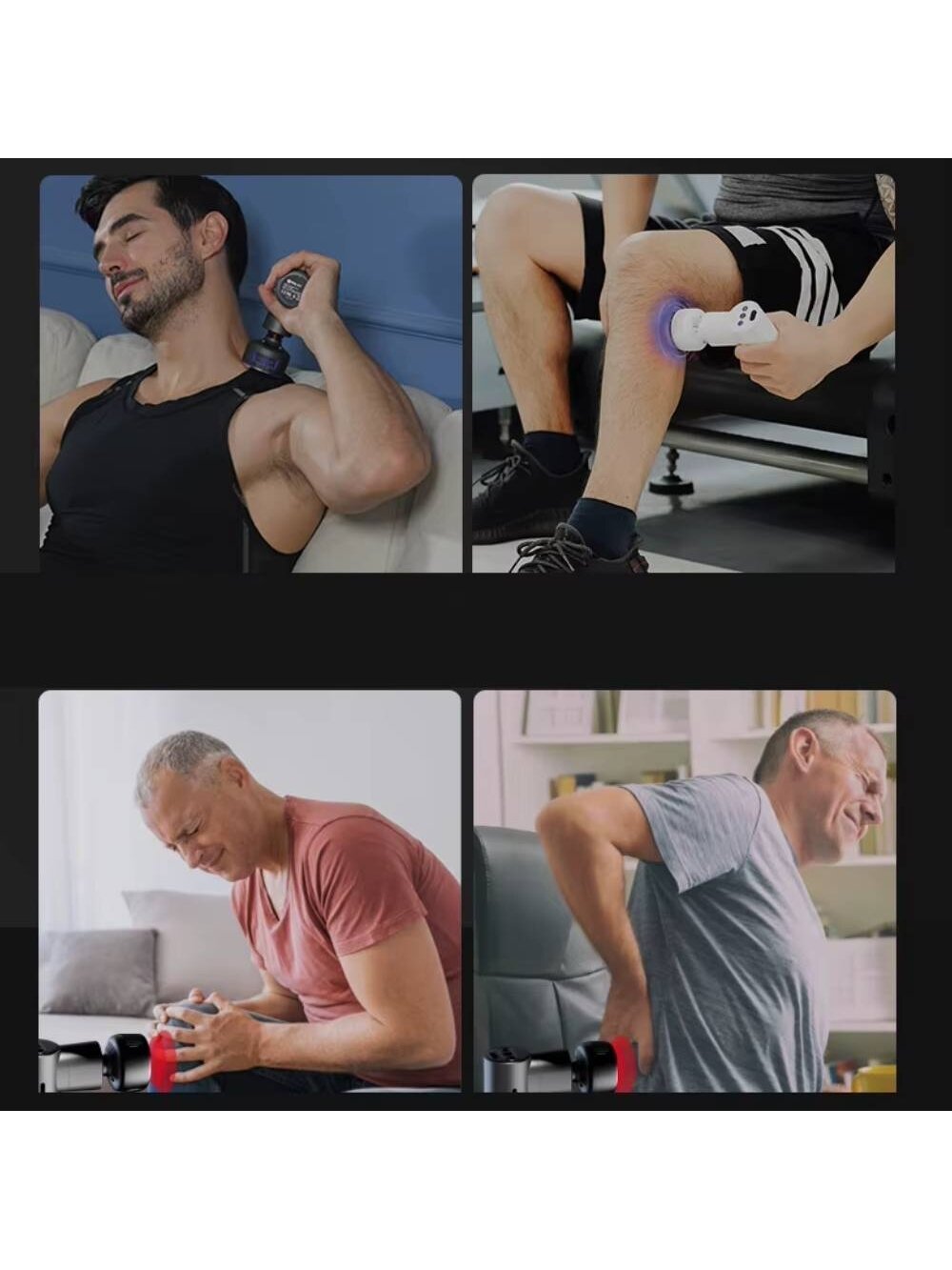 Masažo pistoletas THOMS HeatPro Deep Massage – su šildymo funkcija 4 Masažo pistoletas THOMS HeatPro Deep Massage – su šildymo funkcija 4