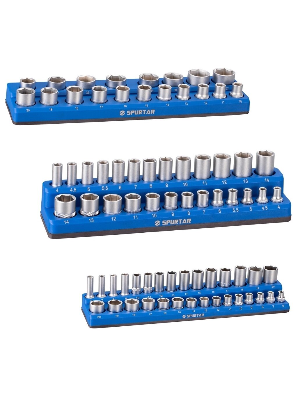 ⬡ Magnetinis padėklas su galvučių laikikliu, metrinis rinkinys (3 vnt.) (KRZT3) ⬡ Magnetinis padėklas su galvučių laikikliu, metrinis rinkinys (3 vnt.) (KRZT3)