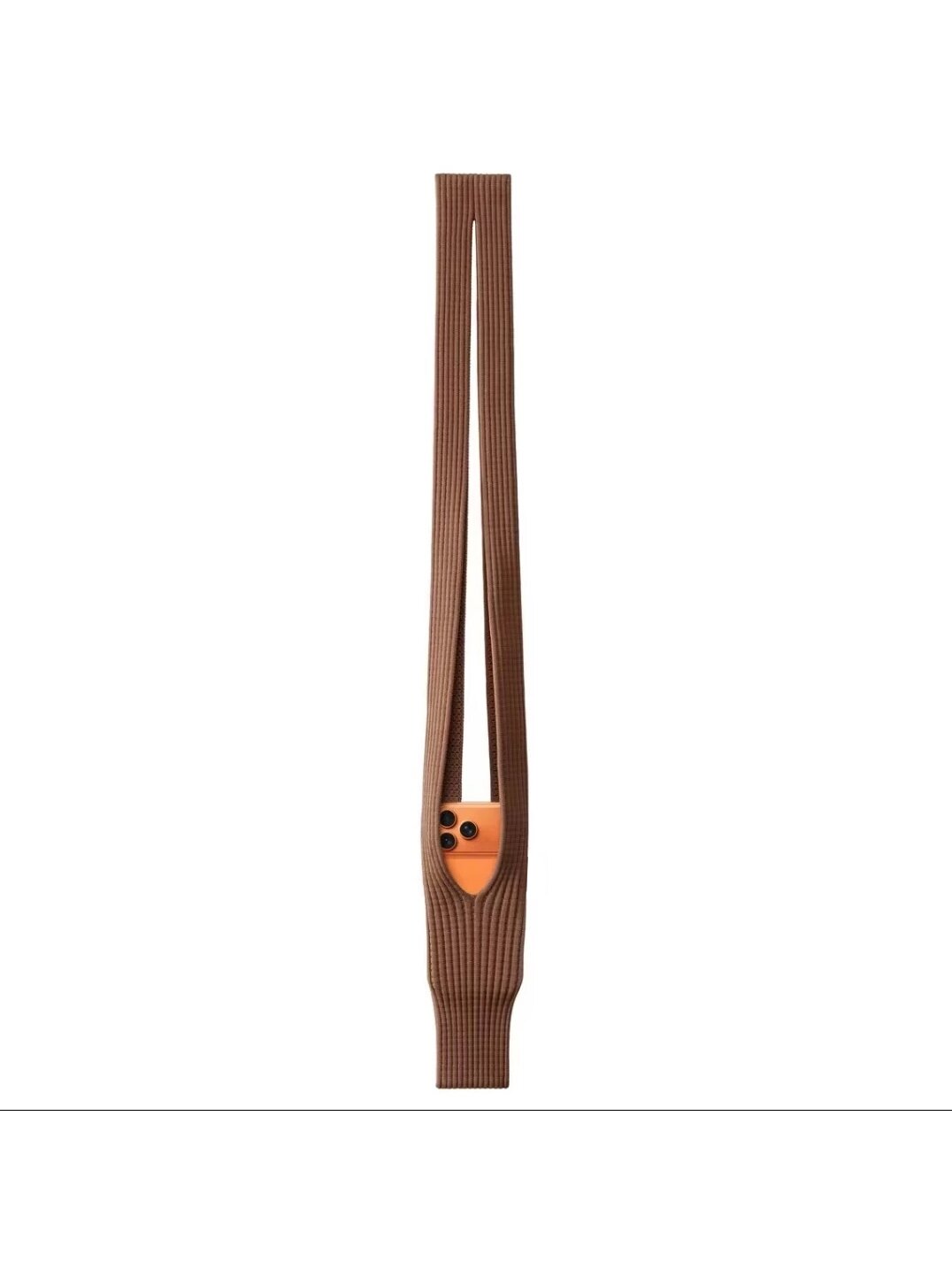 MACHINO iPhone sock LONG SIZE (80cm) Brown 1 MACHINO iPhone sock LONG SIZE (80cm) Brown 1
