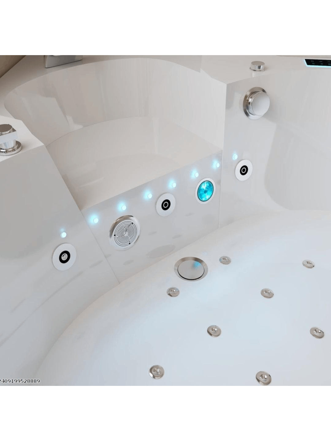 Masažinė vonia NORTH SPA Natos 150x150 3 Masažinė vonia NORTH SPA Natos 150x150 3