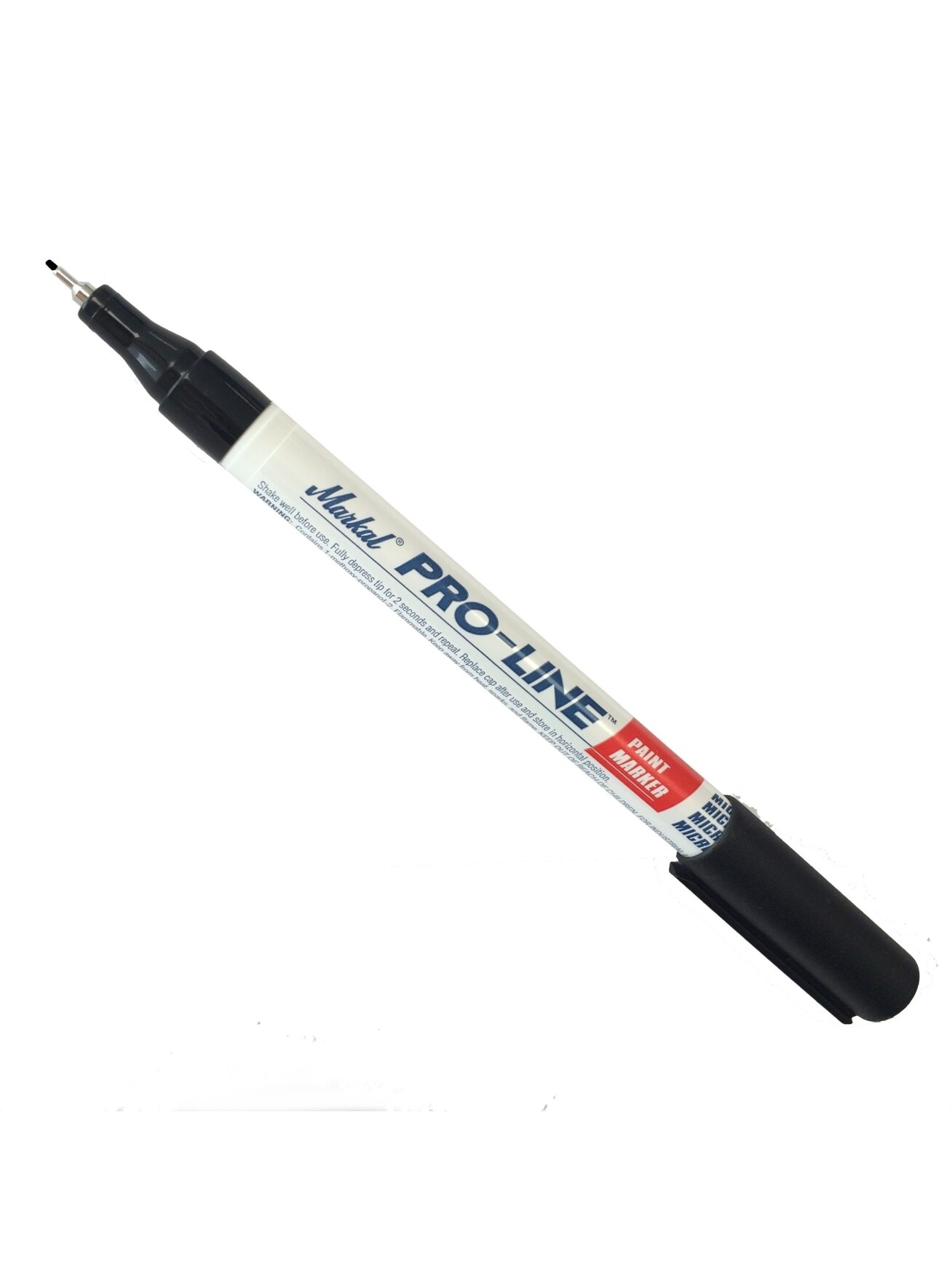 Markal Dažų markeris MICROLINE, juodas Markal Dažų markeris MICROLINE, juodas