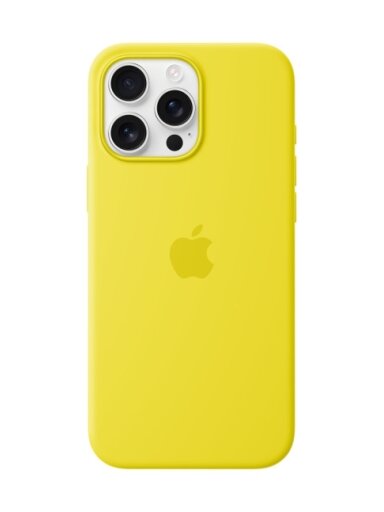 MA7U4ZM/A iPhone 16 Pro Max Silicone Case with MagSafe, Star Fruit