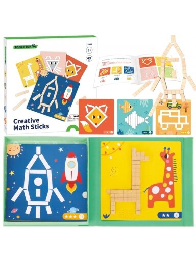 Magnetiniai Blokeliai Vaikams TOOKY TOY