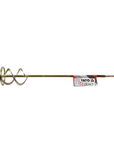 Maišytuvas klijams-tinkui Yato | 10-20kg, d-100mm, L-600mm SDS+